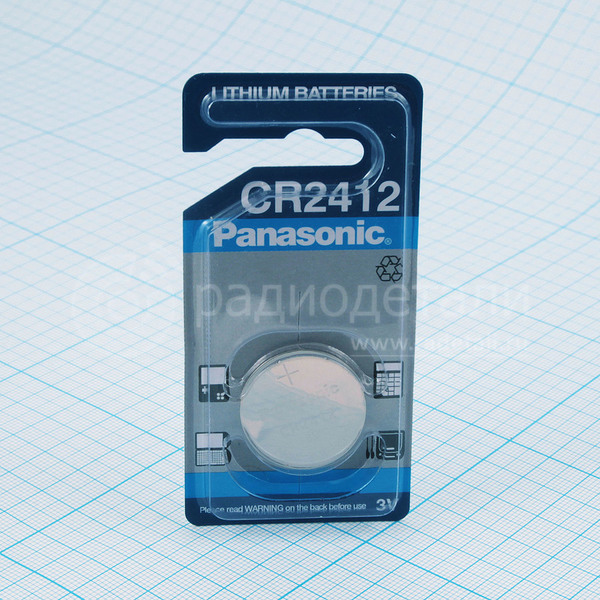 Батарейка CR2412 Panasonic