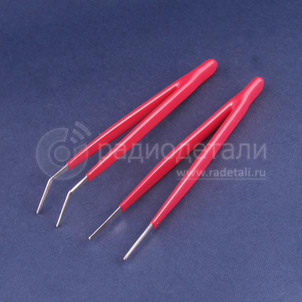 Набор антимагнитных пинцетов с изолированными ручками ProsKit 908-T301