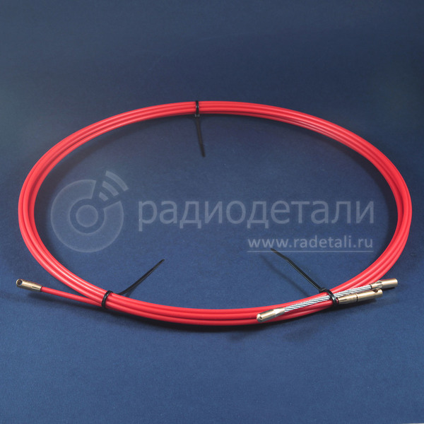 Устройство для протяжки кабеля (кабельный кондуктор) 5м, d=3,5mm, стеклопруток 47-1005