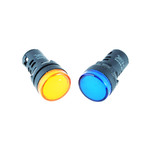 №8.046 Индикаторная лампа AD16-22D/S LED М22 (220V), желтая