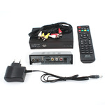 Цифровая приставка GoldMaster T-757HD, (DVB T2/DVB-C, HD), HDMI, IPTV, внешний блок питания