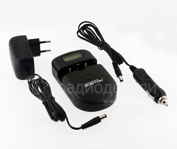 Зарядное устройство Robiton Smart-Charger Pro для Li-Ion/Li-Pol и Ni-Mh/Ni-Cd - AAA/AA, крона
