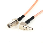 Пигтейл переходник TS9 - SMA female кабель RG316 12 см адаптер для модема