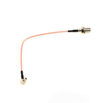Пигтейл переходник TS9 - F female кабель RG316 22 см адаптер для модема