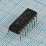 Микросхема К174 КН2 (SAS580) Коммутатор каналов и 8-разрядный кольцевой счетчик