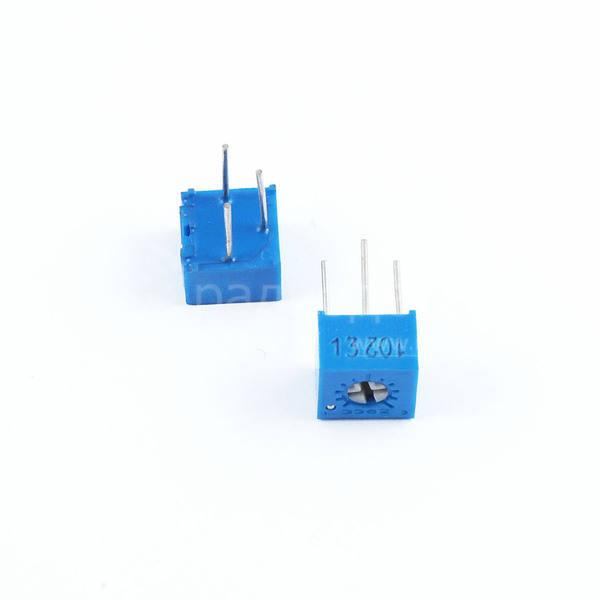 Резистор подстроечный 3362P 100 Ом 0.5 Вт TSR-3362P-101R SUNTAN