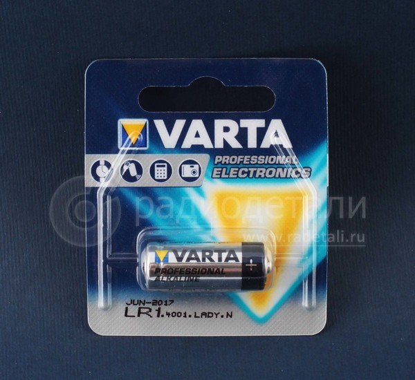 Батарейка N (LR1) Professional Alkaline 4001 Varta
