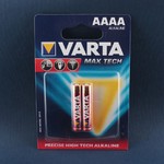 Батарейка AAAA (LR61) Alkaline 1.5V Varta MAX TECH 4761