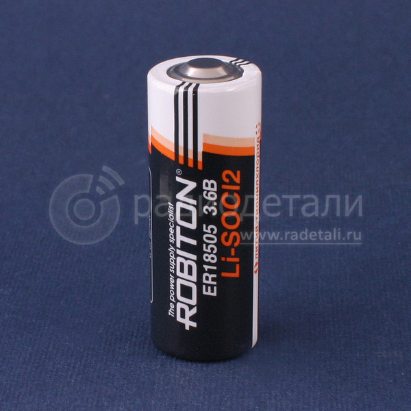 Батарейка 4/3A 3.6V 3600mAh ER18505 Robiton (Li-SOCl2)