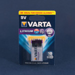 Батарейка CR-V9 (6FR22, ER9V) PROFESSIONAL LITHIUM (крона) 9V Varta