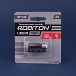 Батарейка CR123 3V Robiton