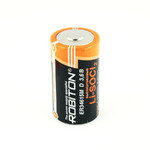 Батарейка D(R20) 3.6V Lithium ER34615M (13500mAh) Robiton высокотоковый 1,8A (Li-SOCl2)