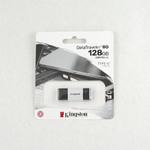Флеш- накопитель USB 3.2 128 Gb Kingston Data Traveler 80 +USB type C