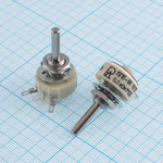 Резистор переменный 6,8 кОм ППБ-1А 1Вт 10% 2018г. вал 4/16 мм