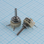 Резистор переменный 470 Ом 1 Вт 10% ППБ-1А 2017г. вал 4/16 мм