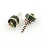 Резистор переменный 1.5 кОм 1 Вт 10% ППБ-1А 87-93г. вал 4/16 мм