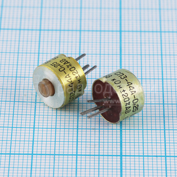 Резистор подстроечный СП3-44А 0.25 Вт 68 кОм
