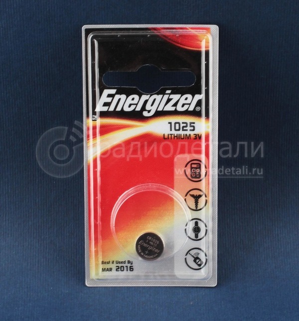 Батарейка CR1025 Energizer