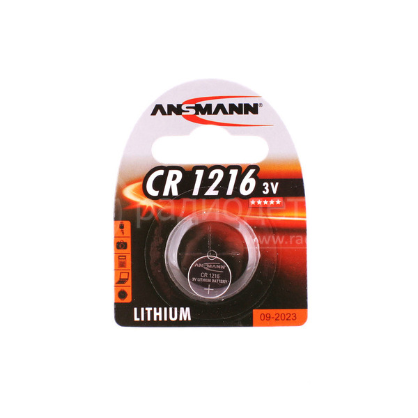 Батарейка CR1216 Ansmann