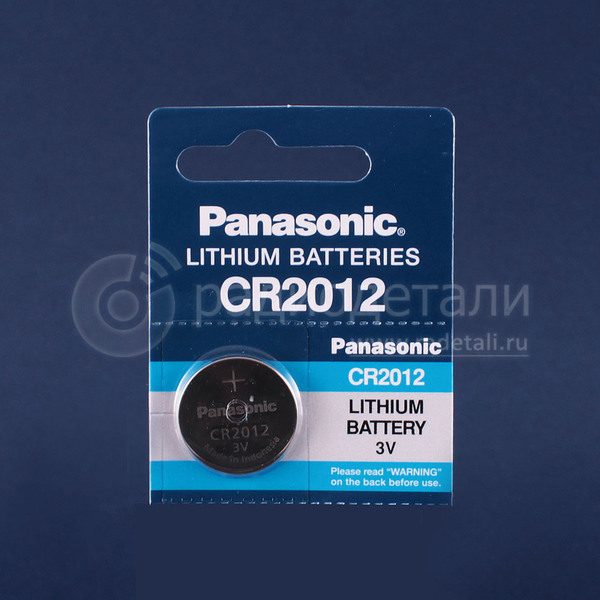 Батарейка CR2012 Panasonic