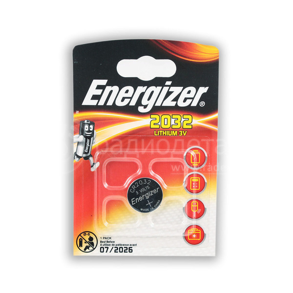 Батарейка CR2032 Energizer