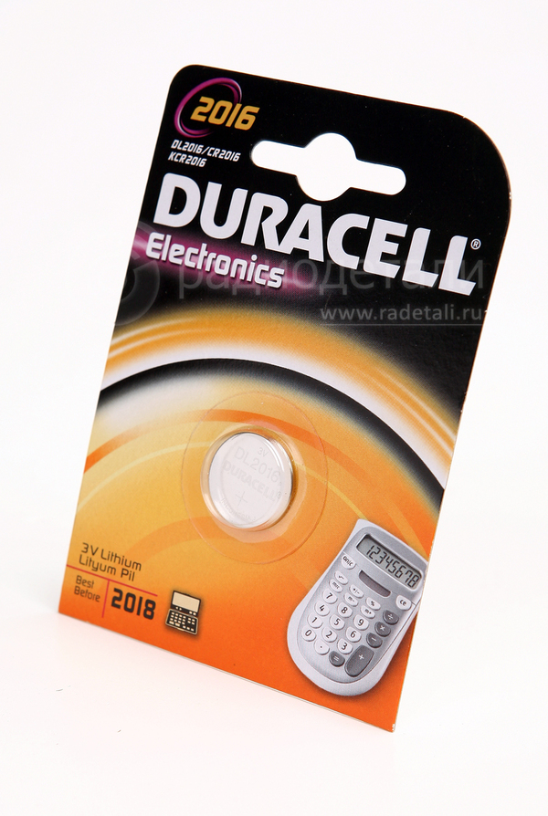Батарейка CR2016 Duracell