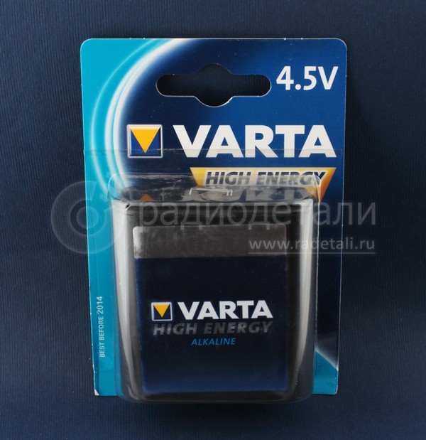 Элемент питания Varta High Energy Alkaline 3LR12 4.5V 4912 BP1