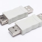 Переходник USB A штекер - А гнездо (6-081 PREMIER)