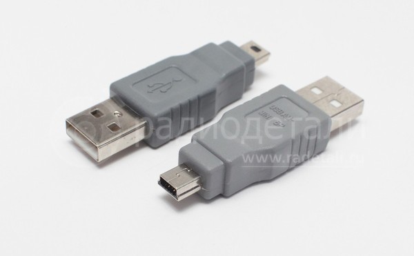 Переходник USB A штекер - mini B 5Pin штекер (6-092 PREMIER)