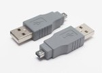 Переходник USB A штекер - mini B 4Pin штекер (6-093 )