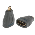 Переходник micro HDMI штекер - HDMI гнездо, PREMIER/Gembird