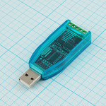 Переходник USB A штекер - RS485 / RS422
