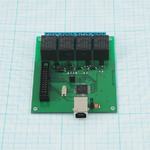 Реле управления нагрузкой и контроля через USB MP714 Мастер КИТ