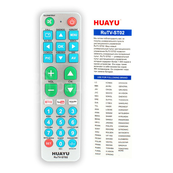 Универсальный мультиПДУ RuTV-ST02 LCD+LED+HDMI