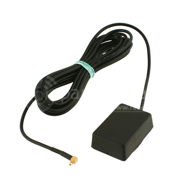 Антенна активная GPS магнитная 45х36мм (провод 2,5м) штекер MMCX угловой G.