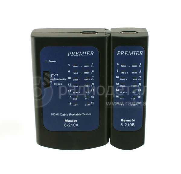 Тестер для проверки кабеля HDMI PREMIER 8-210