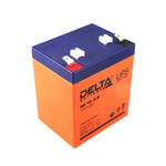 Аккумулятор свинцово-кислотный 12В, 5,8Ач (ШхВхТ,90х101х70мм) HR 12-5.8 DELTA с.с.8лет