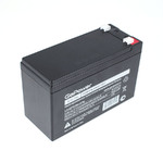 Аккумулятор свинцово-кислотный 12В, 7.0Ач (ШхВхТ,150х94х64мм) клеммы T1/F1 (4.75мм), GoPower LA1270/security