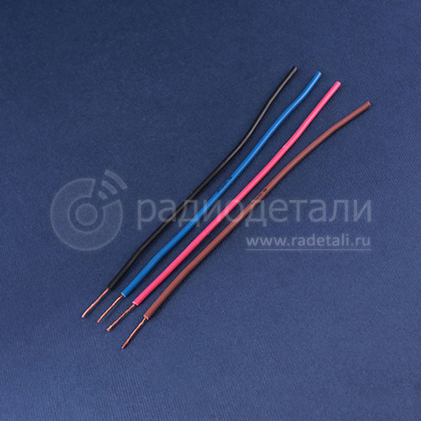 Провод монтажный PM 1х0.5мм² (разноцветный) CCA