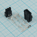 Комплект разъемов 3-pin Micro-Fit 3.0 mm (линейный)