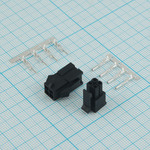 Комплект разъемов 4-pin Micro-Fit 3.0 mm