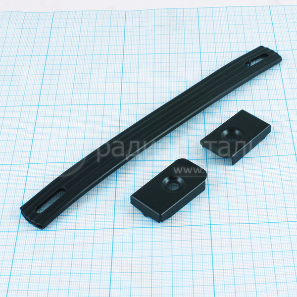 Ручка для переноски акустики обрезиненная (чемоданная) 200*20 мм