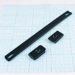 Ручка для переноски аккустики обрезиненная (чемоданная) 250*20 мм
