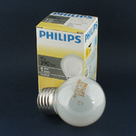 Лампа PHILIPS P45 FR 40W 230V E27 матовая капля