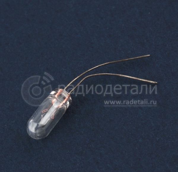 Микролампа для подсветки d=4mm, 24V, 50mA прозрачная