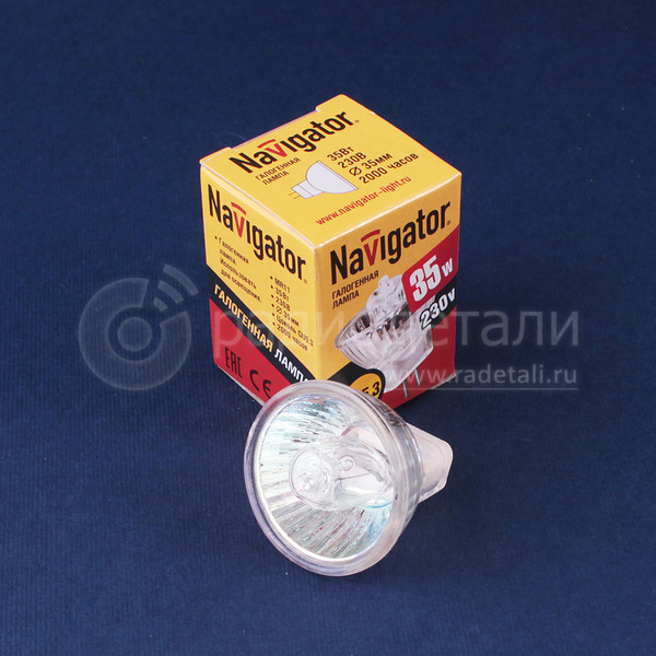 Лампа Navigator MR11 230V 35W GU5.3 94223