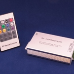 Контроллер RGB с радио-ПДУ LN-RF20B-H 12/24V, 15A, 180/360W, 20кн.