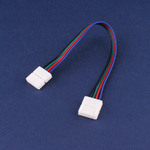 Коннектор 10 мм выводной 2-х сторонний 4 контакта для RGB ленты 15 см FIX-RGB10-2 Arlight
