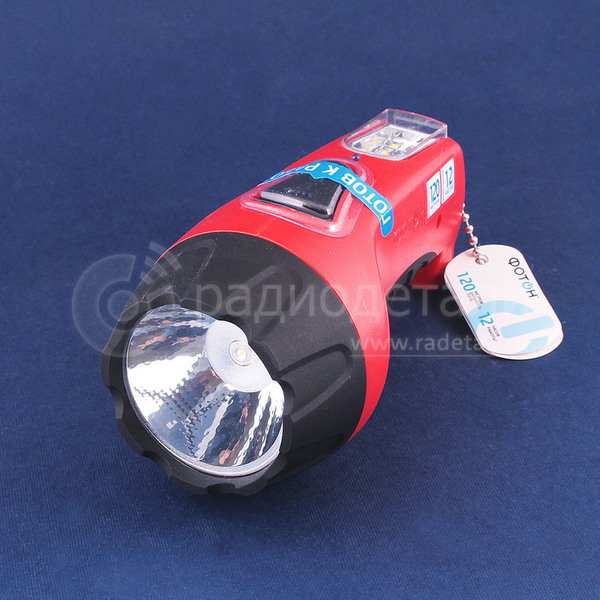 Светильник-фонарь аккумуляторный 1+8 с/д Фотон PM-1500 Red