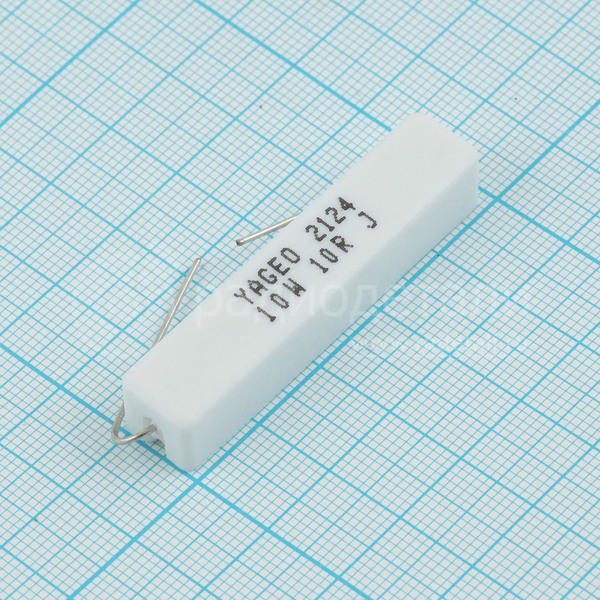 Резистор постоянный 10 Ом 10 Вт 5% SQP10AJB-10R Yageo